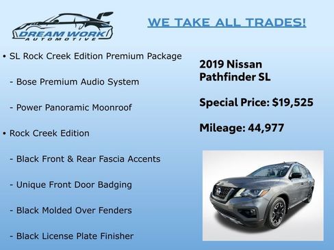 Used 2019 Nissan Pathfinder SL image 2