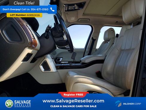 Used 2014 Land Rover Range Rover HSE AWD/4WD image 9