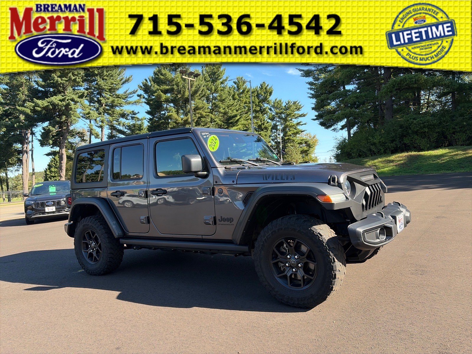 Used 2024 Jeep Wrangler Unlimited Sport AWD/4WD image 1