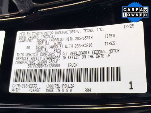 Used 2026 Toyota Tundra TRD Pro image 20