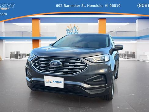 Used 2021 Ford Edge Titanium w/ Cargo Accessory Package FWD image 14
