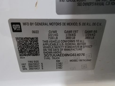 Used 2022 GMC Sierra 1500 Pro w/ Trailering Package AWD/4WD image 19
