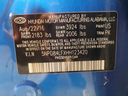 Used 2017 Hyundai Elantra SE image 33