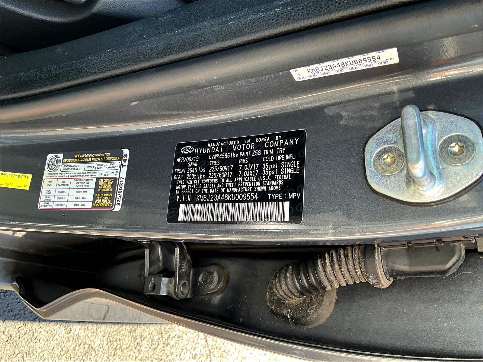 Used 2019 Hyundai Tucson SE FWD image 17