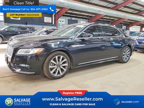 Used 2019 Lincoln Continental AWD w/ Equipment Group 500A image 1