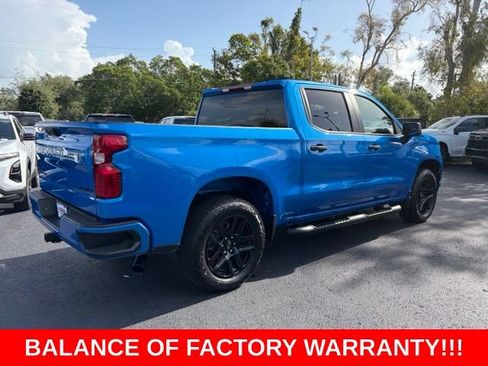 Used 2025 Chevrolet Silverado 1500 Custom w/ Turbomax Blackout Package RWD image 6