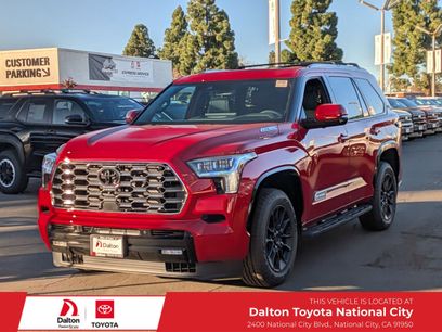 New 2026 Toyota Sequoia Platinum