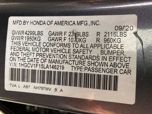 Used 2020 Honda Accord LX image 31