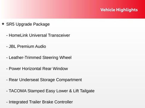 Used 2025 Toyota Tacoma SR5 AWD/4WD image 8