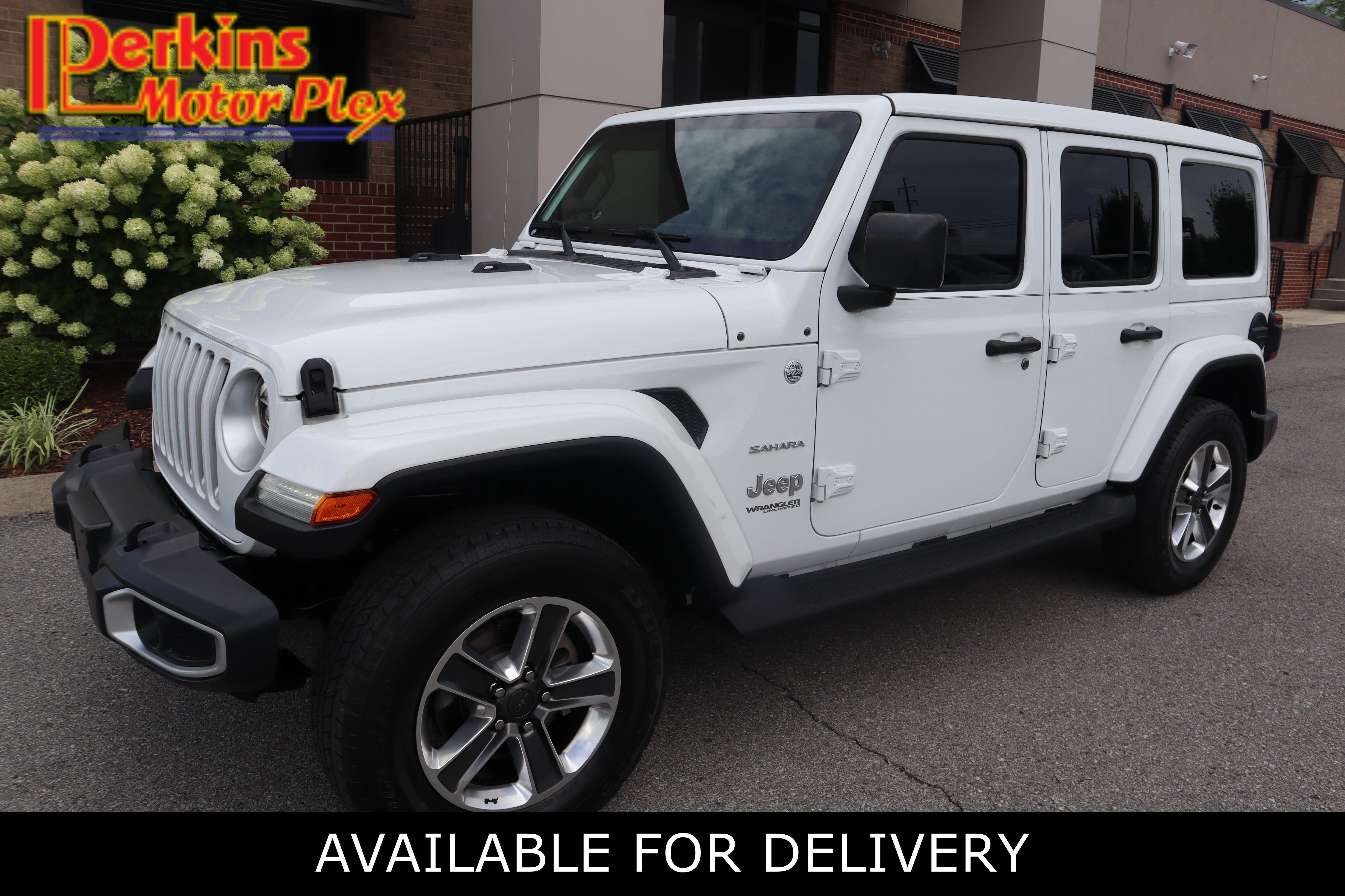 Used 2020 Jeep Wrangler Unlimited Sahara AWD/4WD image 1