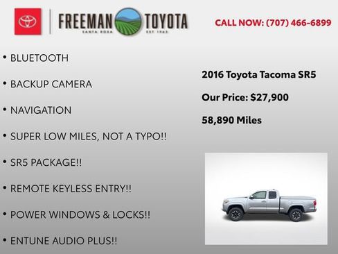 Used 2016 Toyota Tacoma SR5 RWD image 5