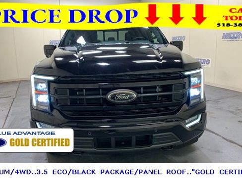 Certified 2023 Ford F150 Platinum w/ Equipment Group 701A High image 55
