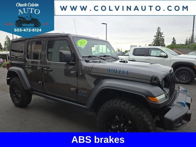 Used 2023 Jeep Wrangler Unlimited w/ Cold Weather Group AWD/4WD image 14