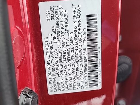 Used 2022 Honda Passport EX-L image 28