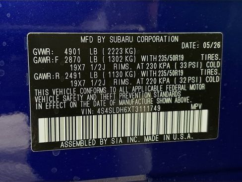 New 2026 Subaru Forester Sport AWD/4WD image 33