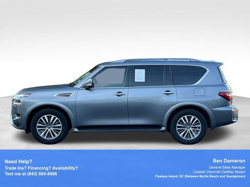Used 2023 Nissan Armada SL w/ Captain's Chairs Package RWD image 8