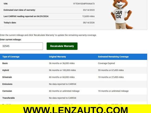 Used 2023 Ford F150 Tremor AWD/4WD image 75