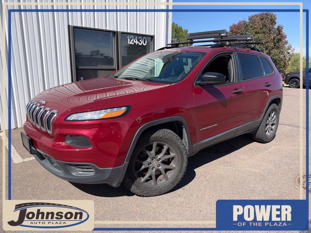Used 2017 Jeep Cherokee Sport w/ Cold Weather Group AWD/4WD image 1