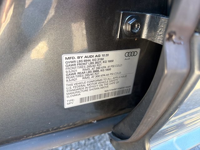 Used 2021 Audi SQ7 Prestige AWD/4WD image 36