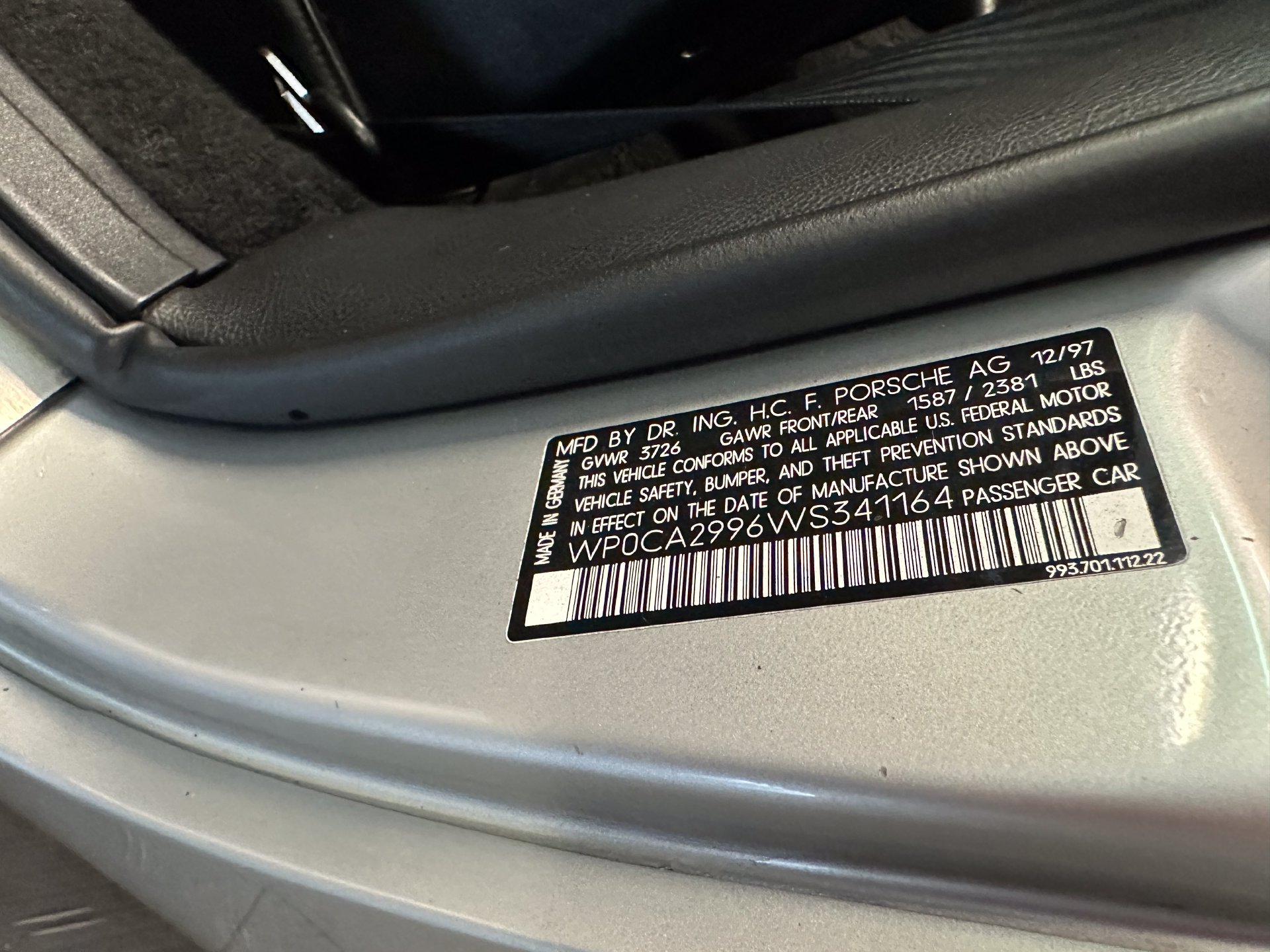 Used 1998 Porsche 911 Carrera RWD image 86