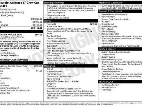 Used 2020 Chevrolet Colorado LT w/ LT Convenience Package image 12