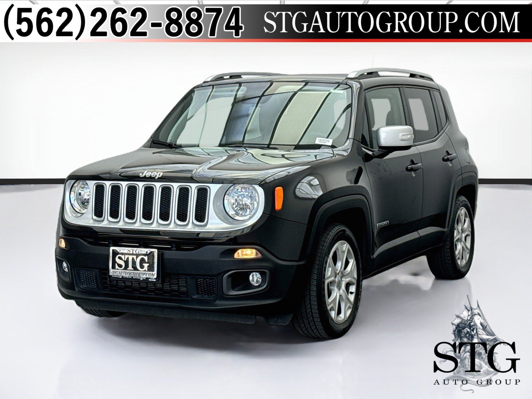 Used 2018 Jeep Renegade Limited w/ UConnect 8.4 Nav Group FWD image 1