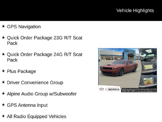 Used 2022 Dodge Challenger R/T Scat Pack w/ Plus Package RWD image 4