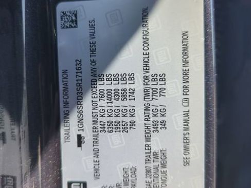 Used 2025 Chevrolet Tahoe Premier AWD/4WD image 33