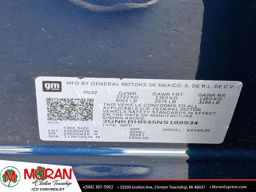 Certified 2022 Chevrolet Blazer LT AWD/4WD image 19