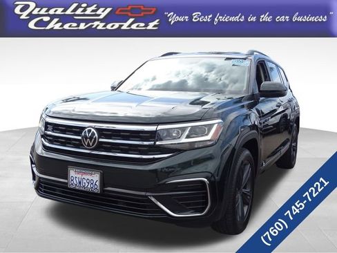 Used 2021 Volkswagen Atlas SE w/ Towing Package image 1