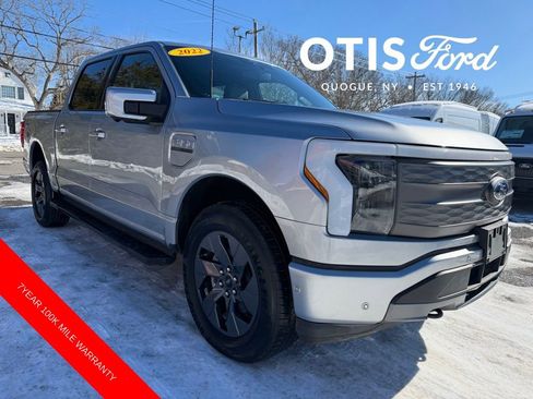 Certified 2022 Ford F150 Lightning Lariat w/ Max Trailer Tow Package image 1