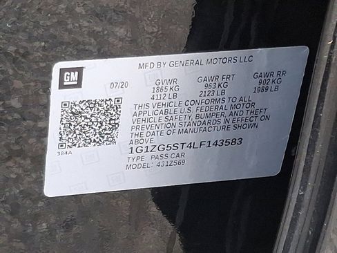 Used 2020 Chevrolet Malibu RS w/ LPO, Convenience Package 2 image 26