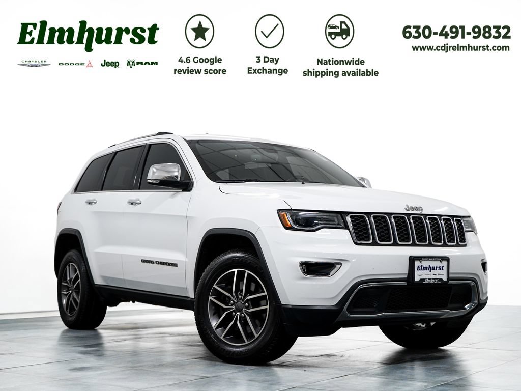 Used 2021 Jeep Grand Cherokee Limited w/ Premium Lighting Group AWD/4WD 360° Tour