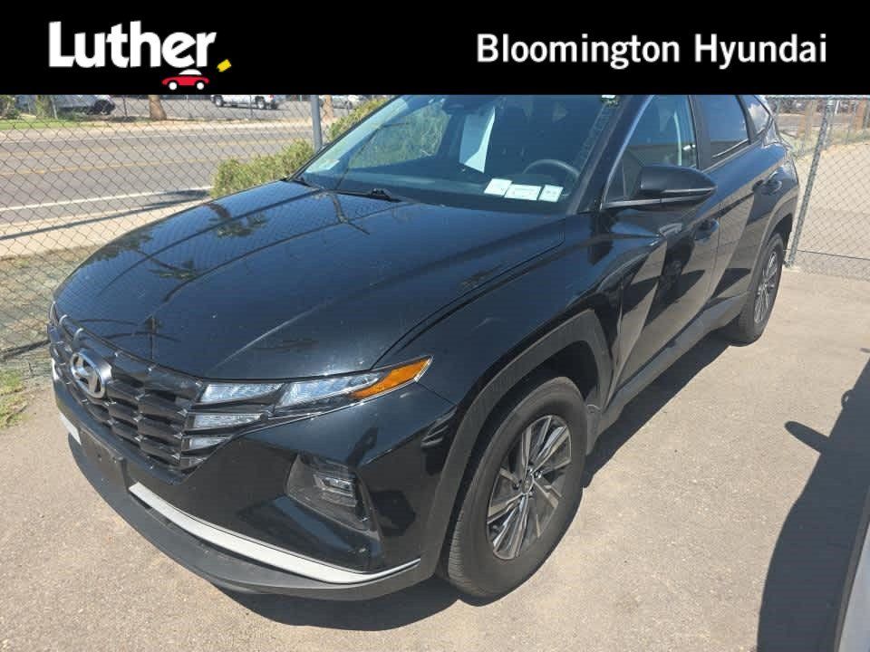 Certified 2023 Hyundai Tucson Blue AWD/4WD image 1