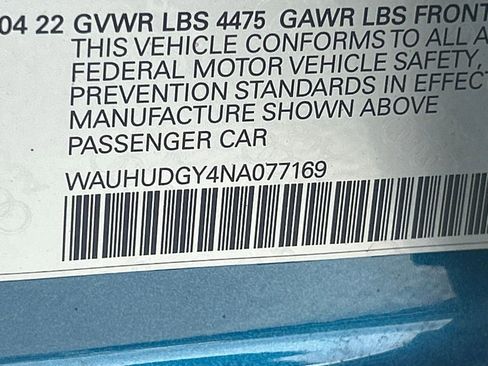 Used 2022 Audi A3 2.0T Premium Plus w/ Premium Plus Package image 59