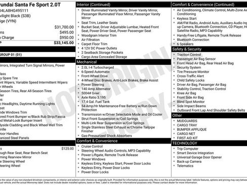 Used 2017 Hyundai Santa Fe Sport 2.0T image 1