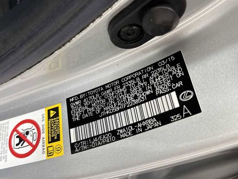 Used 2015 Lexus CT 200h image 11