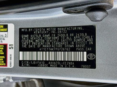 Used 2023 Toyota Camry LE FWD image 35