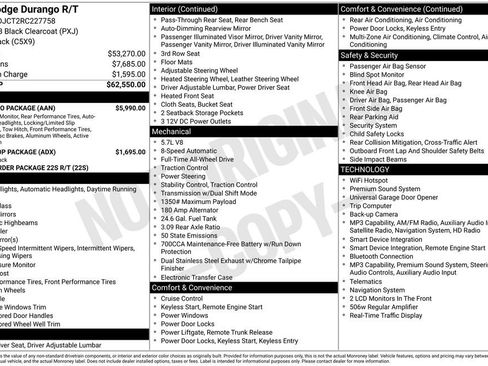 Used 2024 Dodge Durango R/T w/ Tow 'N Go Package AWD/4WD image 25