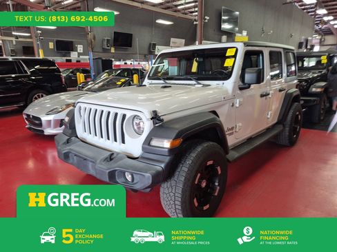 Used 2020 Jeep Wrangler Unlimited Sport S AWD/4WD image 1