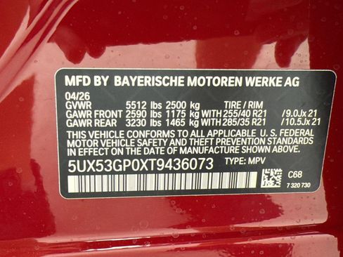 Used 2026 BMW X3 xDrive30i w/ Premium Package AWD/4WD image 20