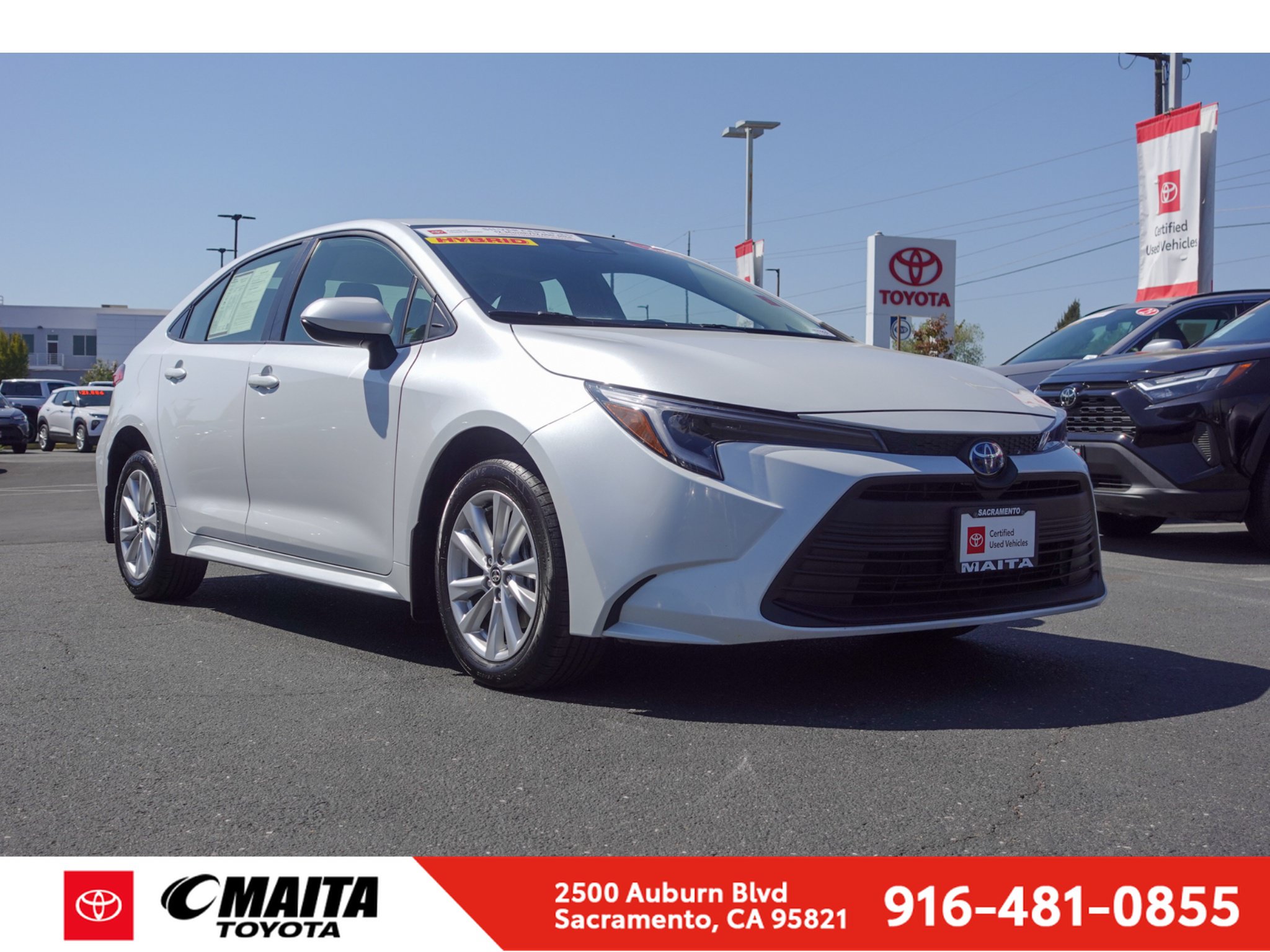 Certified 2024 Toyota Corolla LE w/ LE Convenience Package FWD image 1