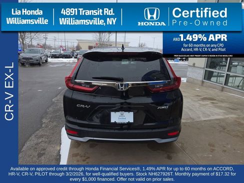 Certified 2022 Honda CR-V EX-L image 4