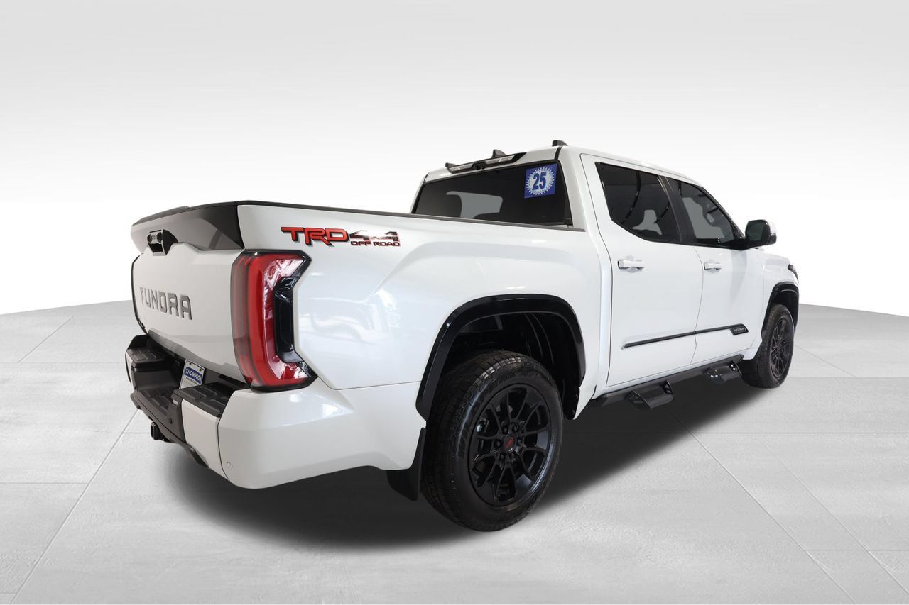 Used 2025 Toyota Tundra Platinum w/ TRD Off-Road Package AWD/4WD image 4