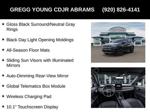 New 2026 Jeep Compass Latitude w/ Quick Order Package 29K image 31