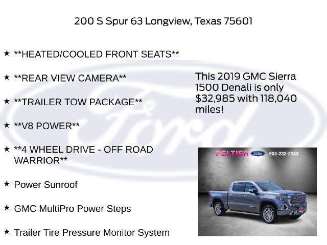 Used 2019 GMC Sierra 1500 Denali w/ Denali Ultimate Package AWD/4WD image 22