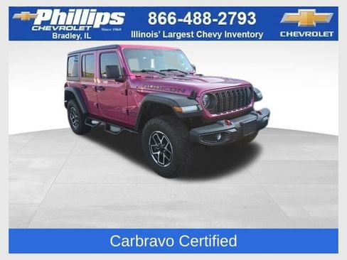 Used 2024 Jeep Wrangler Unlimited Rubicon w/ Convenience Group AWD/4WD image 1