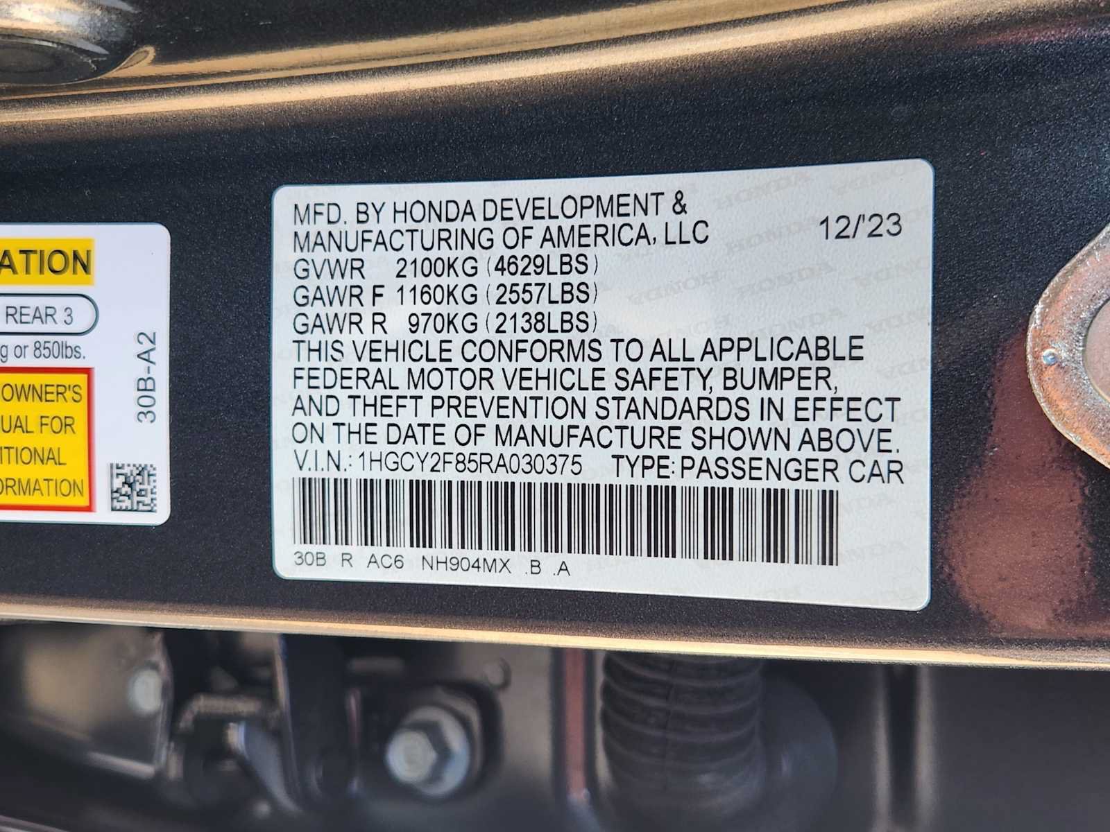 Used 2024 Honda Accord Touring image 32