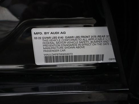 Used 2022 Audi A8 L 3.0T w/ Executive Package image 57