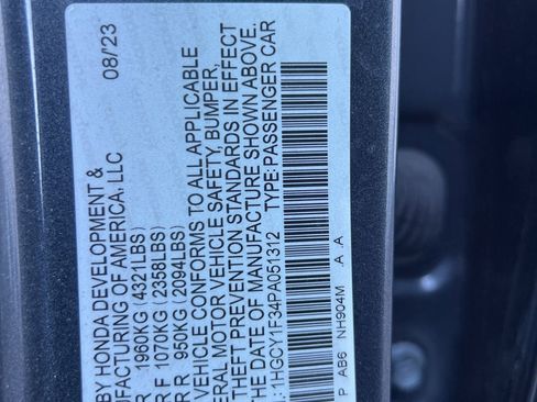 Used 2023 Honda Accord EX image 27